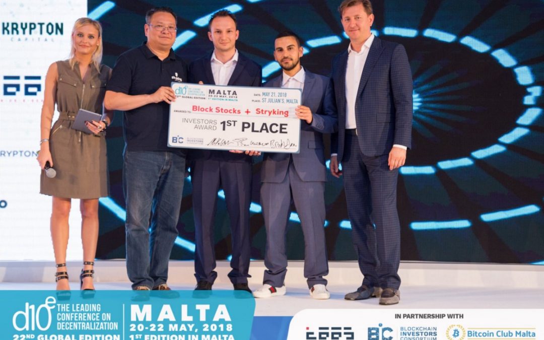 Block Stocks Wins d10e Competition in Malta